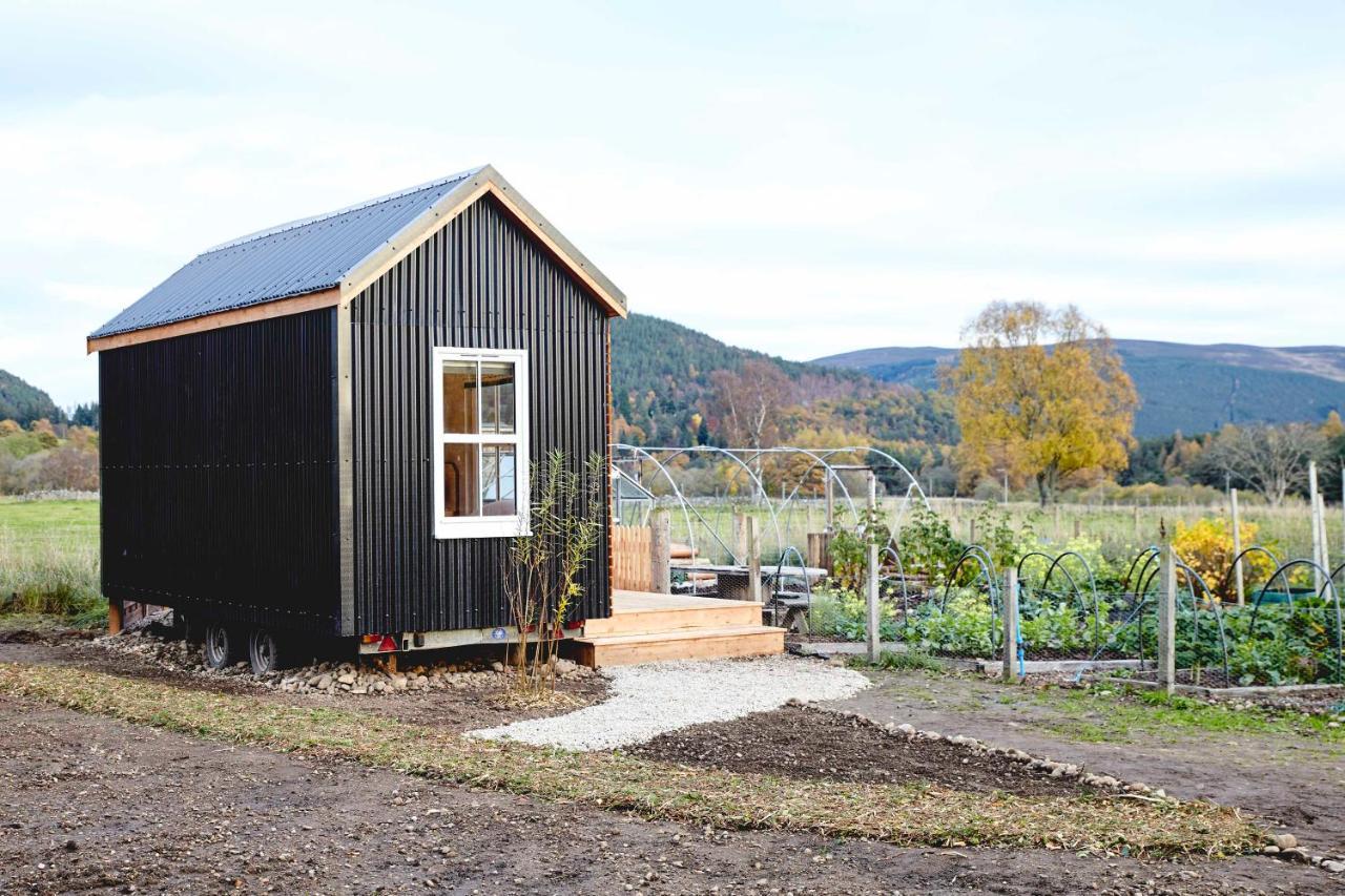 Aileen - Unique Tiny House With Wood Fired Roll Top Bath In Heart Of The Cairngorms Villa Ballater Exterior photo